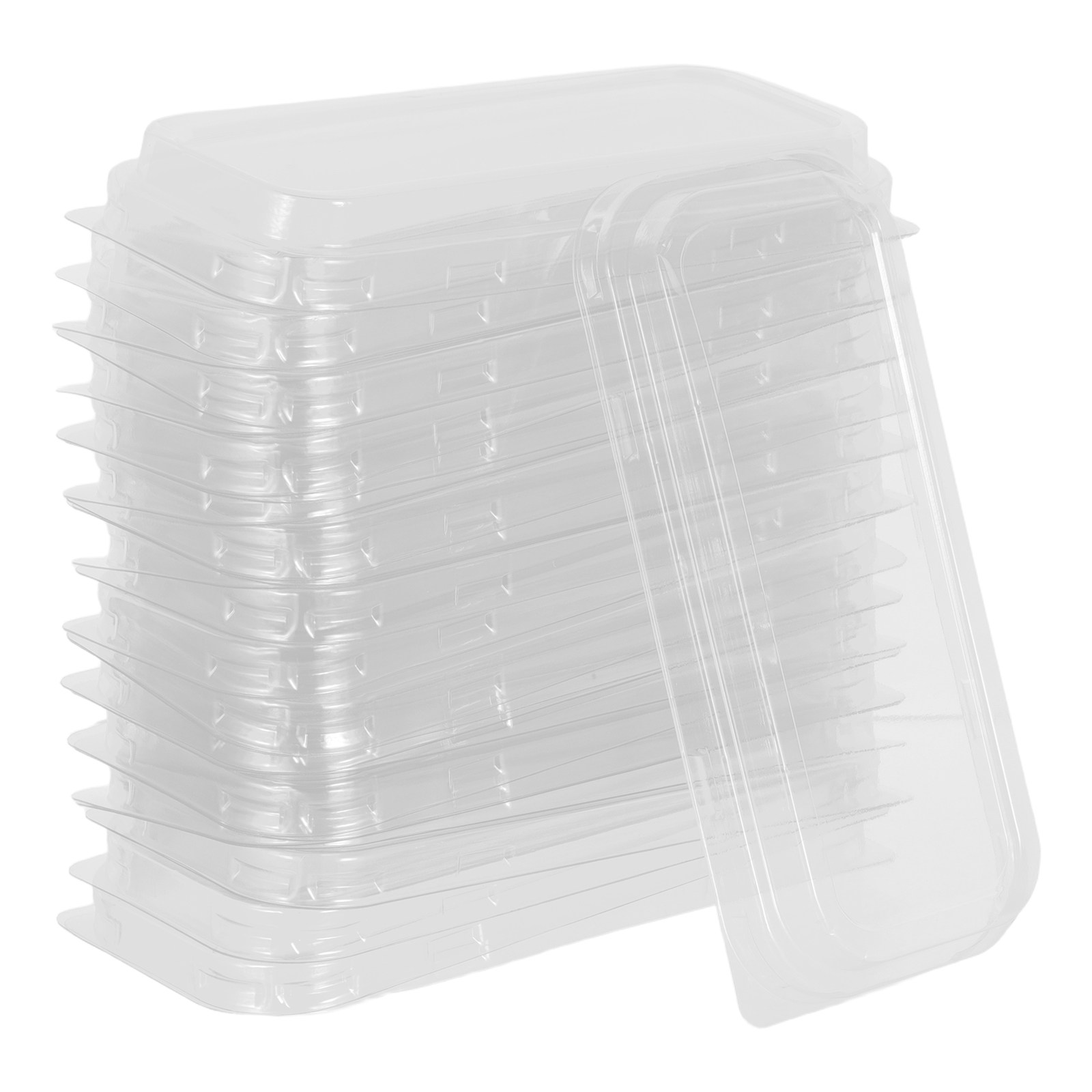 Kitchen Baking - 50Pcs Plastic Loaf Baking Lids -