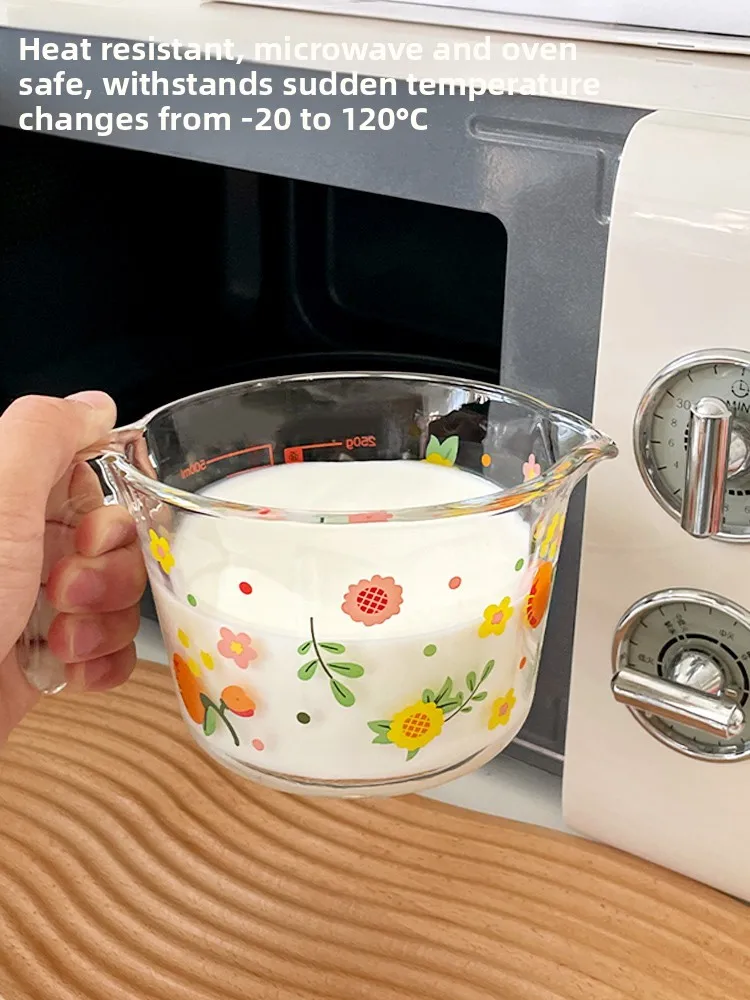 Kitchen Baking Scale - Heat Resistant Glass Measuring Cup Large