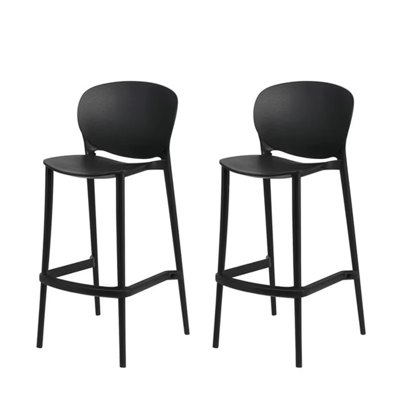 Kitchen Q - 2pcs Mini Bar High Dining Chair
