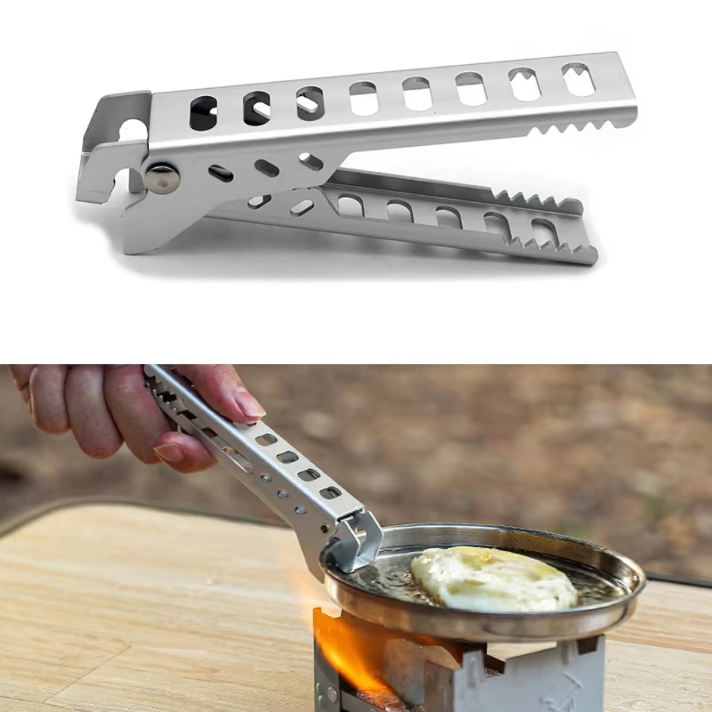 Kitchen Q - Outdoor Aluminium Anti-hot Alloy Clip Bowl