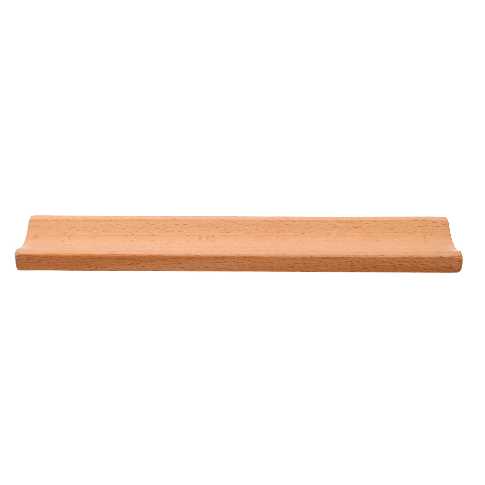 Kitchen Baking Counter - Wood Rolling Pin Display Rack Natural