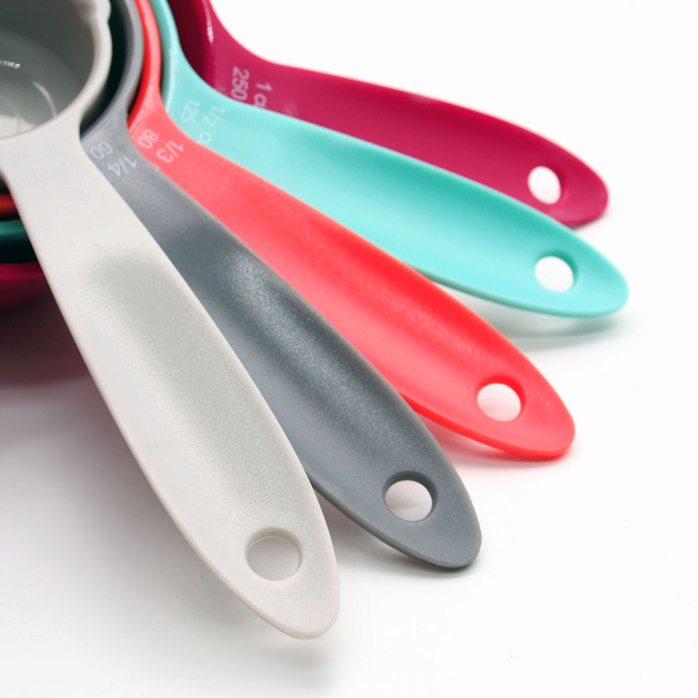 Kitchen Baking Soda - 5Pcs Measuring Spoon Set Plastic Kitchen