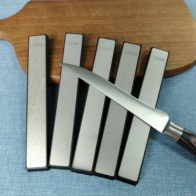 Kitchen Baking Utensil Set - 4pcs Diamond Sharpening Stones Set Multi-Grit