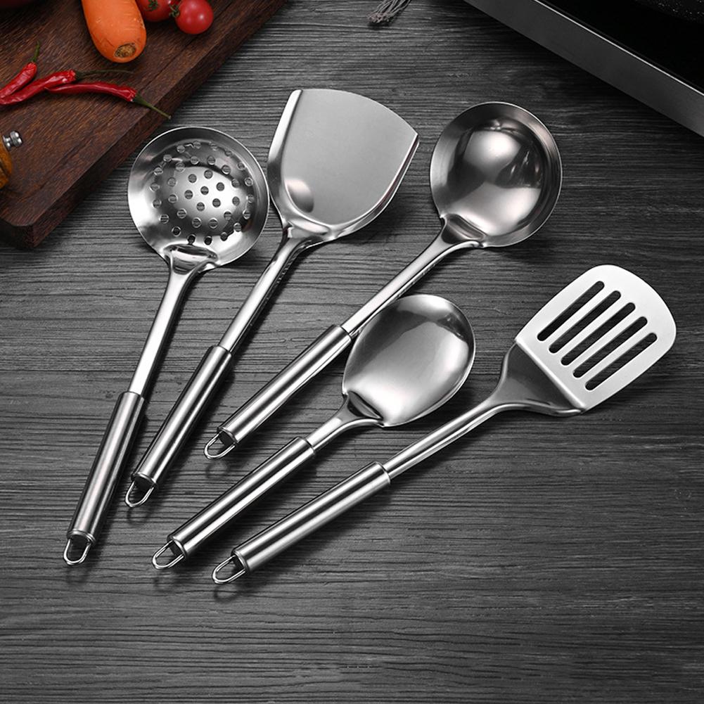 Offset Spatula Set - 5PCS/SET Stainless Steel Practical Spatula Kitchen