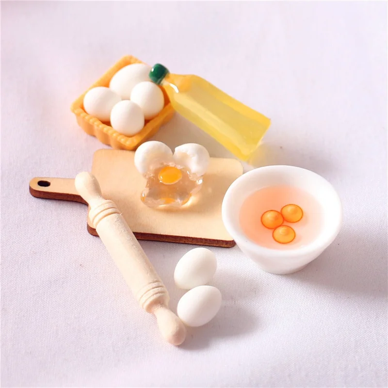 Kitchen Q - 5Pcs/Set Cute Rolling Pin Egg Bowl