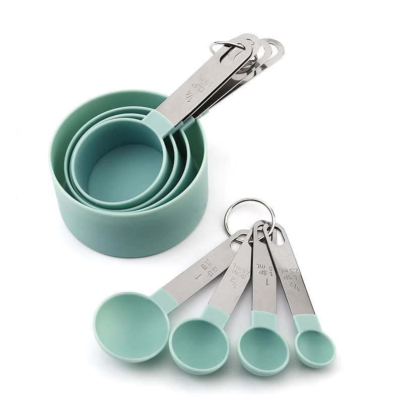 8PCS Measuring Cups Spoons Set - огляд і ціна Kitchen Baking Utensil Set