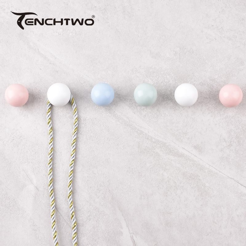 Round Ceramic Hook Clothes Han - огляд і ціна Kitchen Q