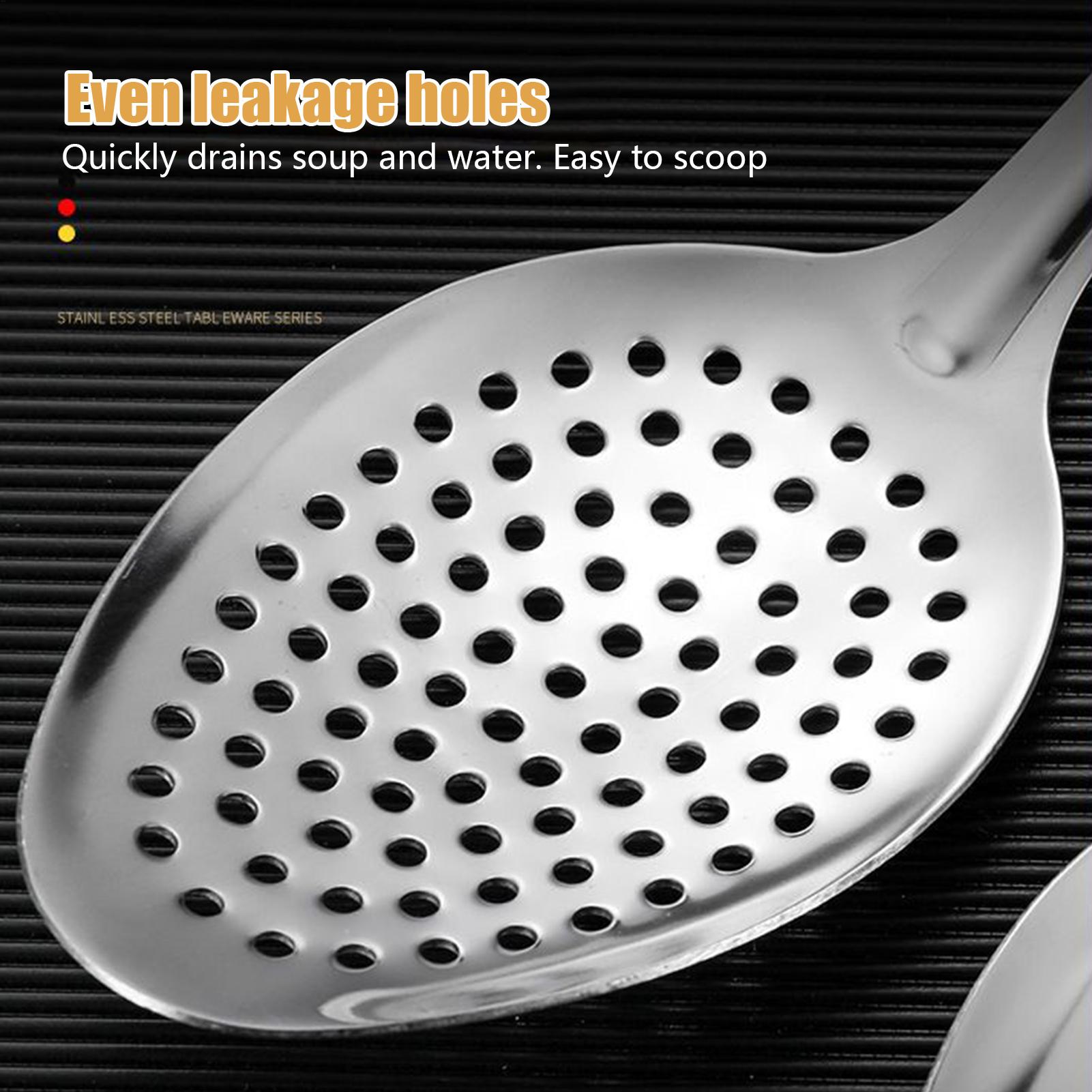 Stainless Steel Slotted Spoon  - огляд і ціна Offset Spatula Set