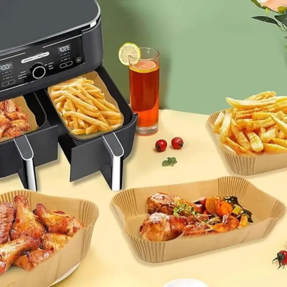 50/100pcs Disposable Air Fryer - огляд і ціна Kitchen Baking Paper