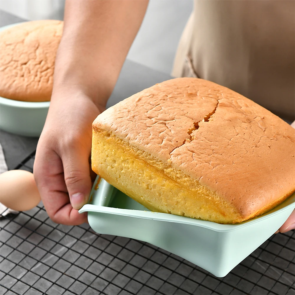1/4Pcs Silicone Square Cake Mo - огляд і ціна Kitchen And Baking Equipment