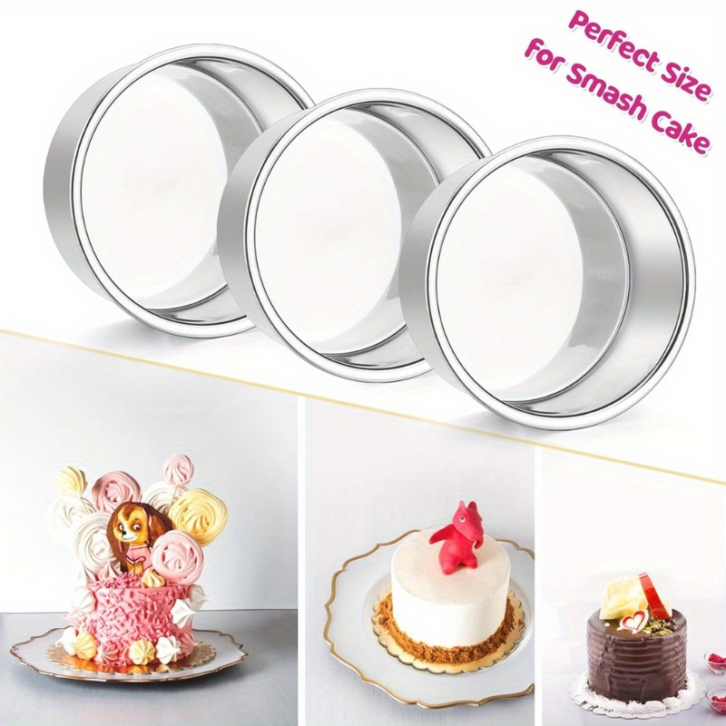 4pcs 4-Inch Round Food-Grade A - огляд і ціна Kitchen And Baking Equipment