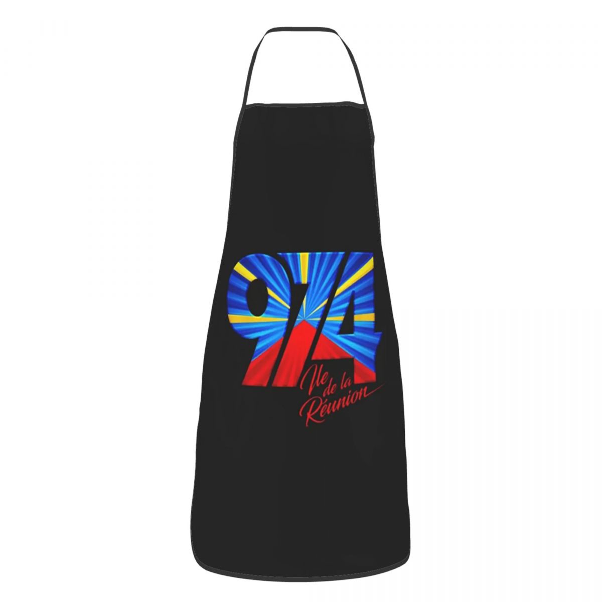 974 Reunion Island Flag Apron  - огляд і ціна Kitchen Baking Island
