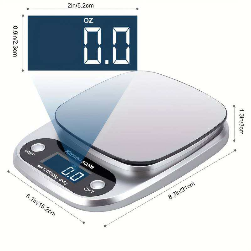 High Precision Kitchen Scale 1 - огляд і ціна Kitchen Baking Scale