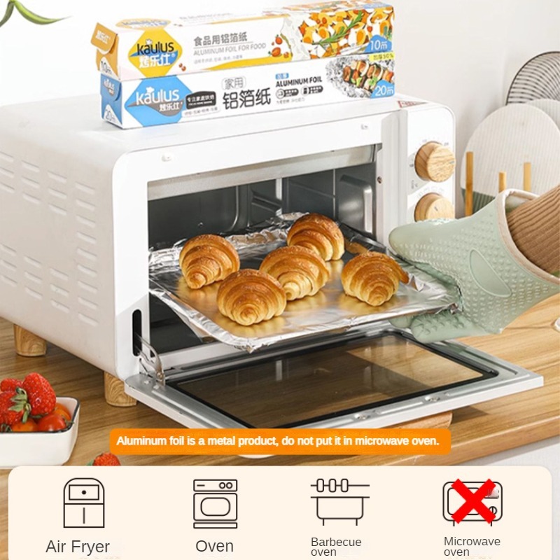 Zackoo 10/20/40M Aluminium Foi - огляд і ціна Kitchen Baking Paper