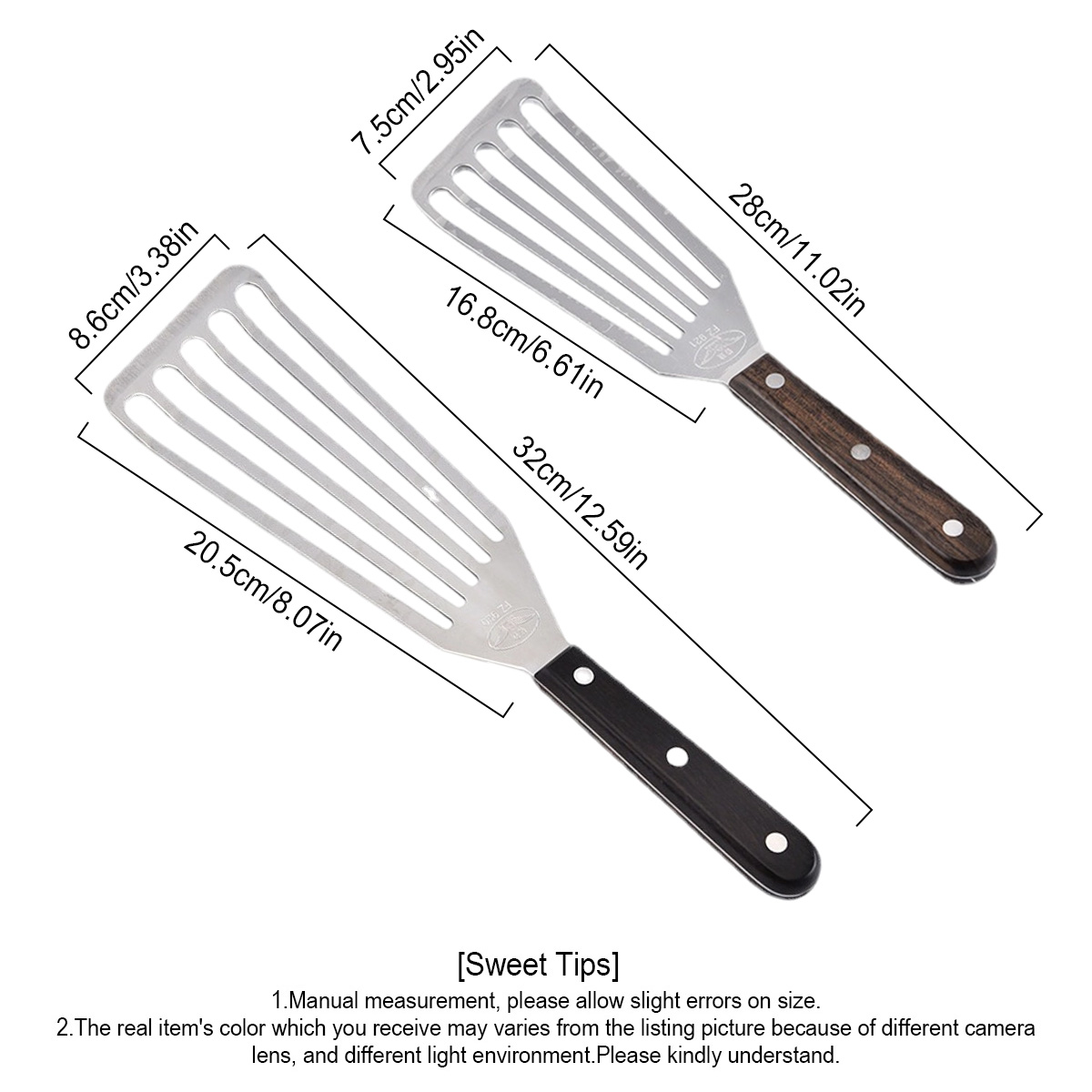 Fish Spatula, Stainless Steel  - огляд і ціна Offset Spatula Set