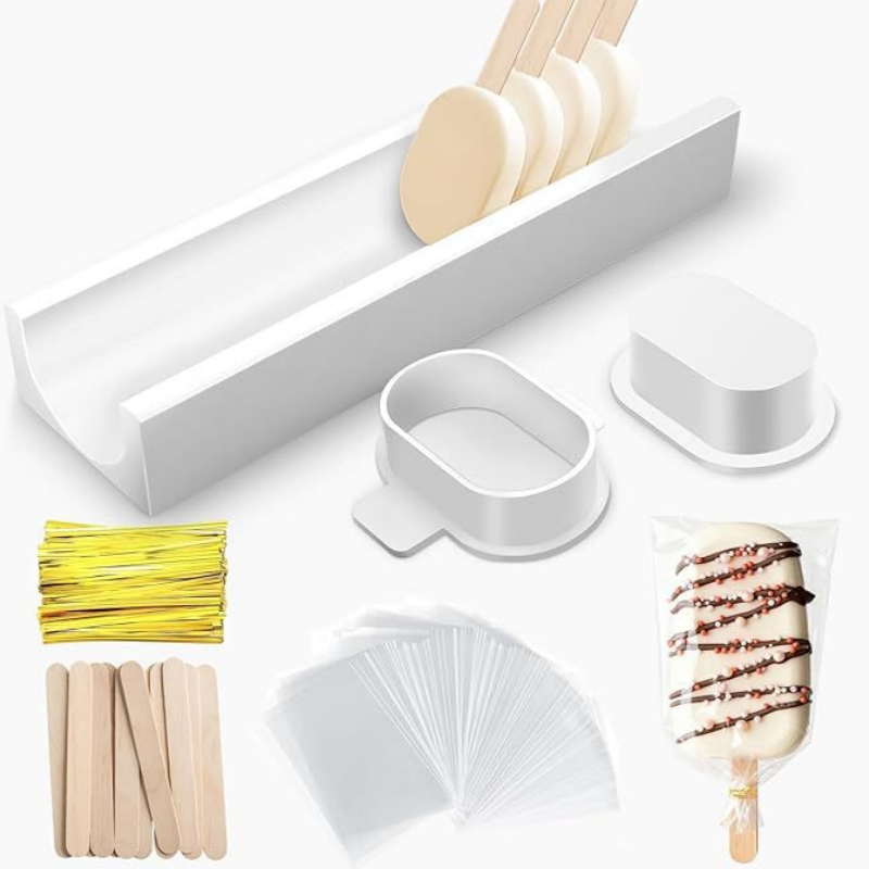 Cake Pop Mold Set with Tray No - огляд і ціна Kitchen Baking Supplies