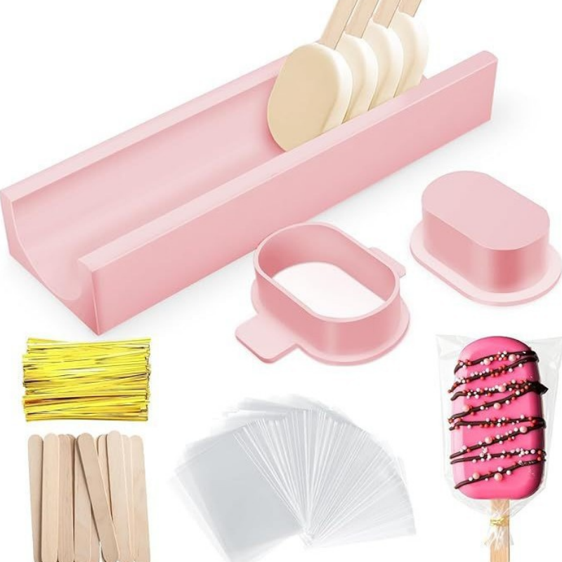 Cake Pop Mold Set with Tray No - огляд і ціна Kitchen Baking Supplies