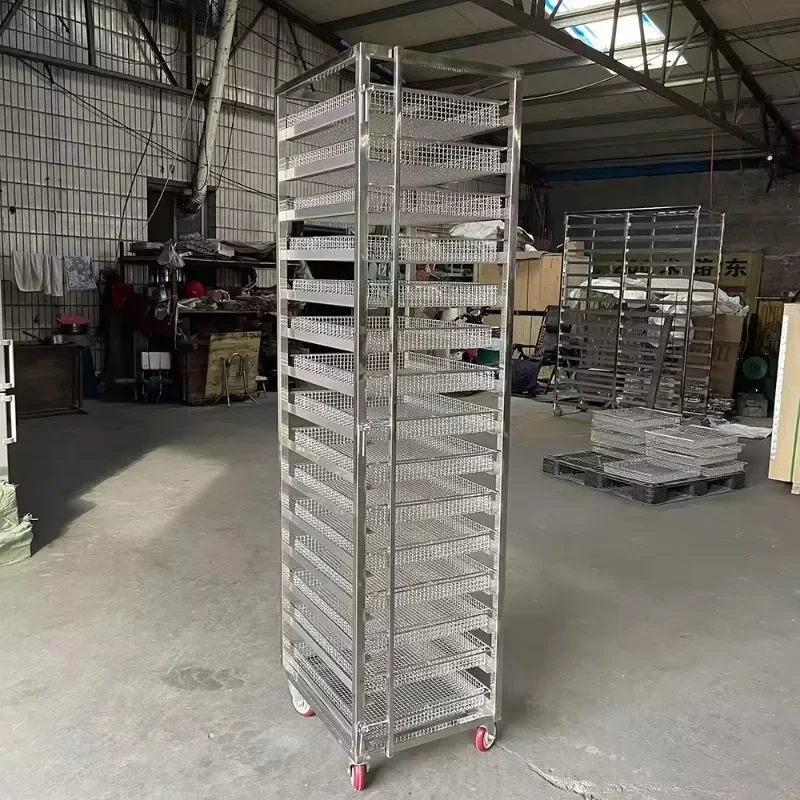Bakery Stainless Steel 15 Laye - огляд і ціна Kitchen Baking Trolley