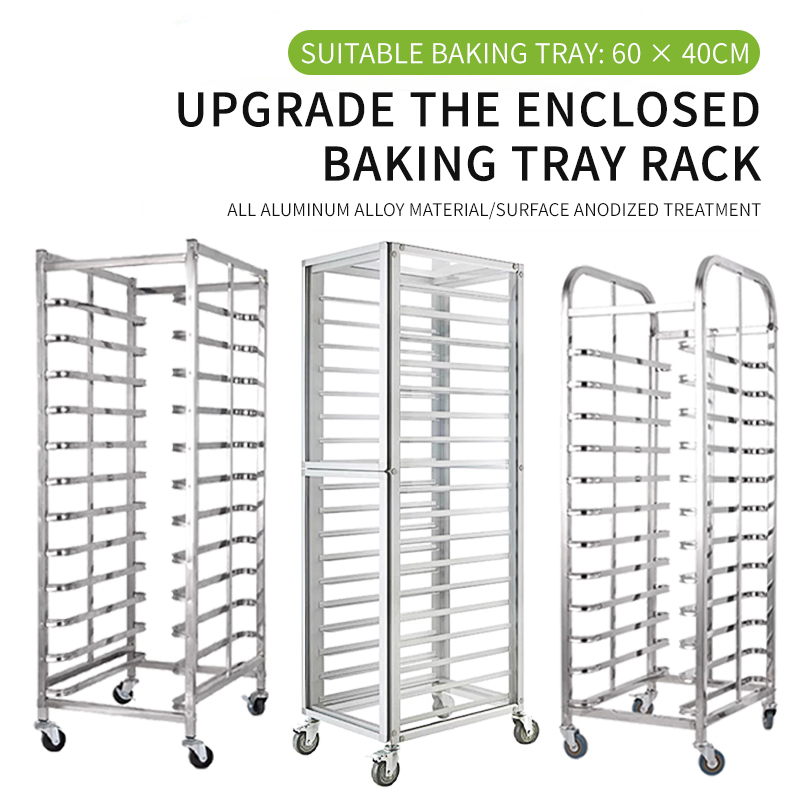 Commercial Aluminium Baking Tr - огляд і ціна Kitchen Baking Trolley