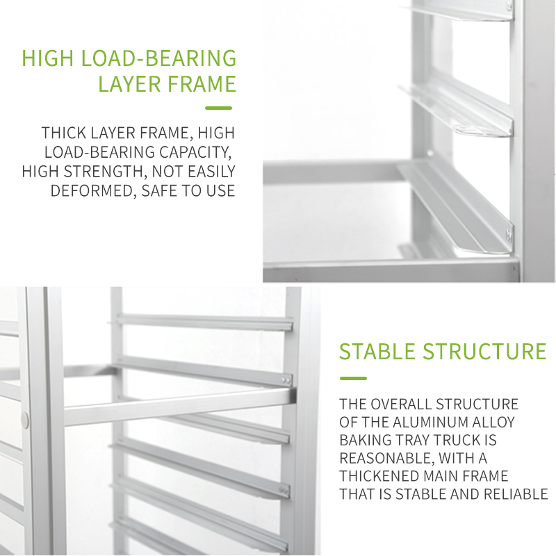 Commercial Aluminium Baking Tr - огляд і ціна Kitchen Baking Trolley