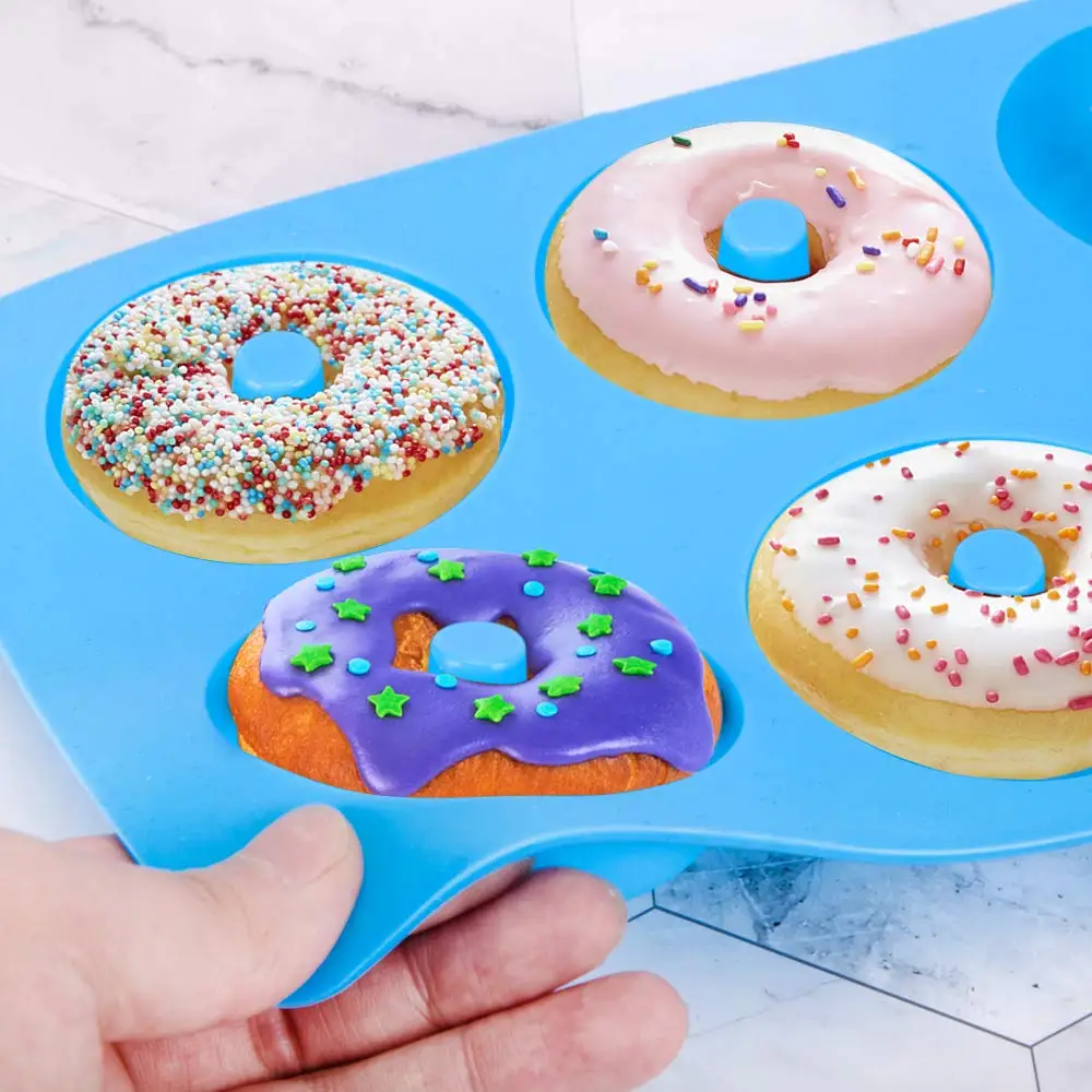 6 Holes Silicone Donut Mold Ba - огляд і ціна Kitchen And Baking Equipment