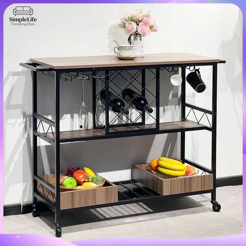 Multifunctional Kitchen Cart w - огляд і ціна Kitchen Baking Trolley