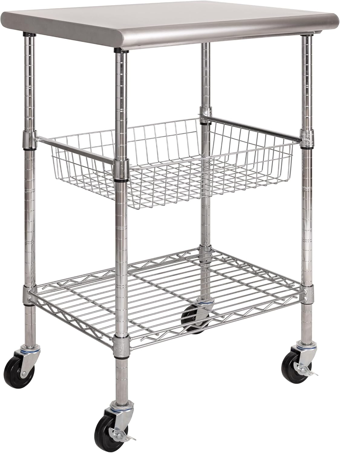 Stainless Steel Commercial Pre - огляд і ціна Kitchen Baking Island