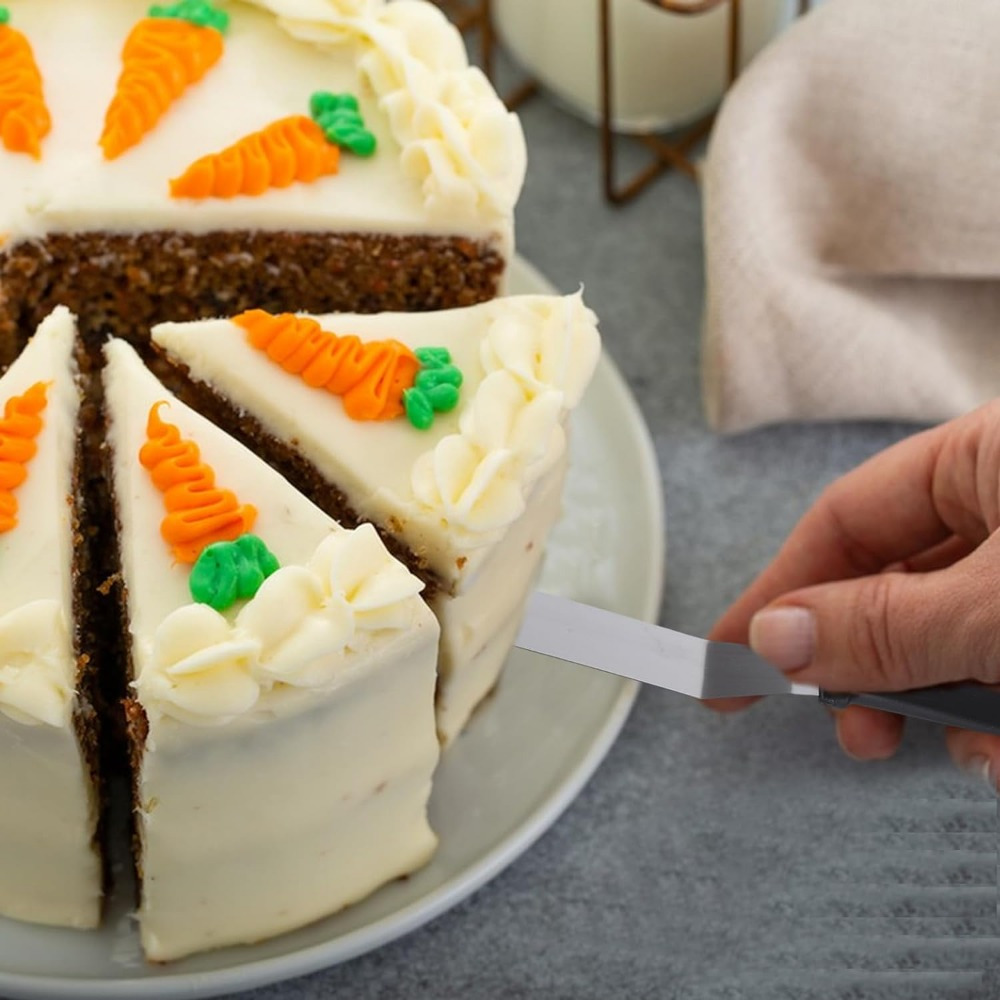 Icing Spatula Angled Stainless - огляд і ціна Offset Spatula Set