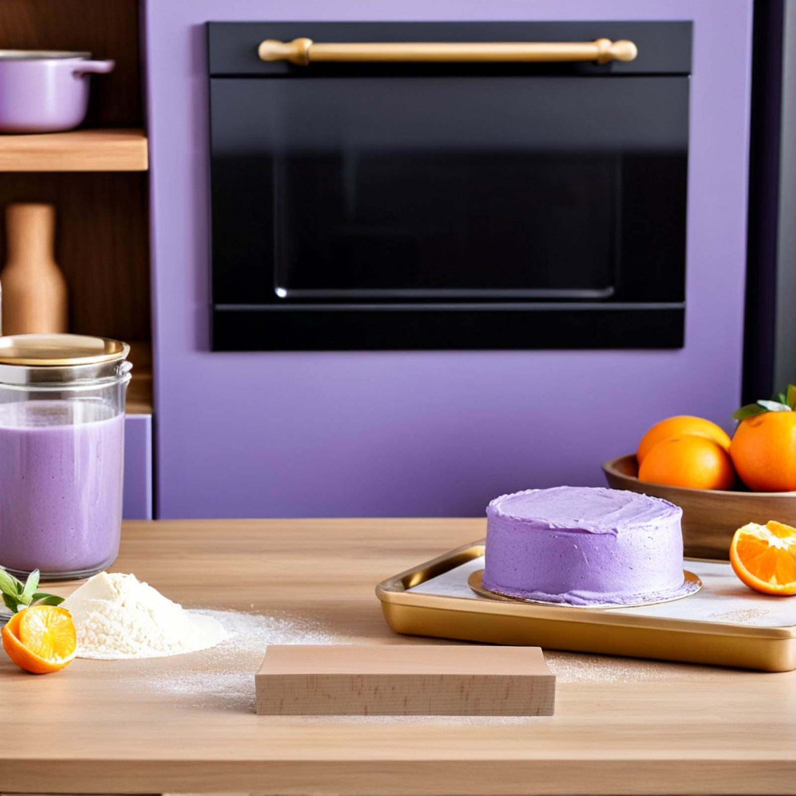 Rolling Pin Holder Wooden Coun - огляд і ціна Kitchen Baking Counter