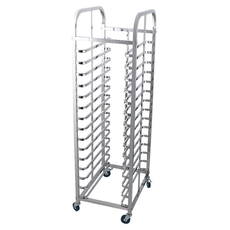 Stainless Steel 15-Tier Double - огляд і ціна Kitchen Baking Trolley
