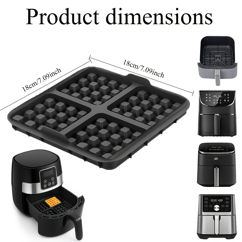 Square Waffle Mold, Non-Stick  - огляд і ціна Kitchen And Baking Equipment