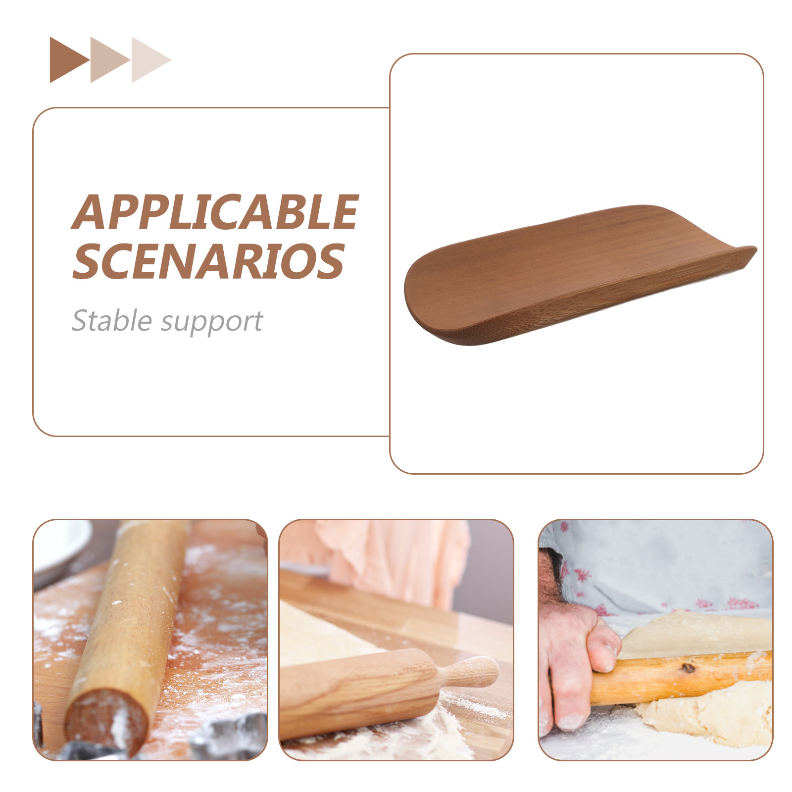 Bamboo Rolling Pin Display Rac - огляд і ціна Kitchen Baking Counter