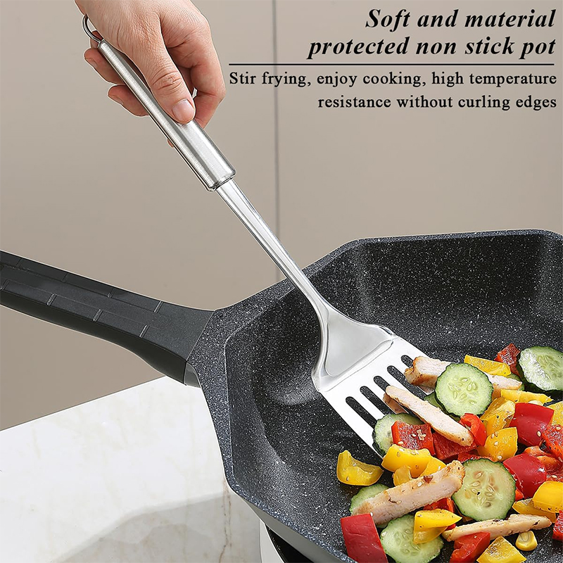 Stainless Steel Turner Long Ha - огляд і ціна Offset Spatula Set