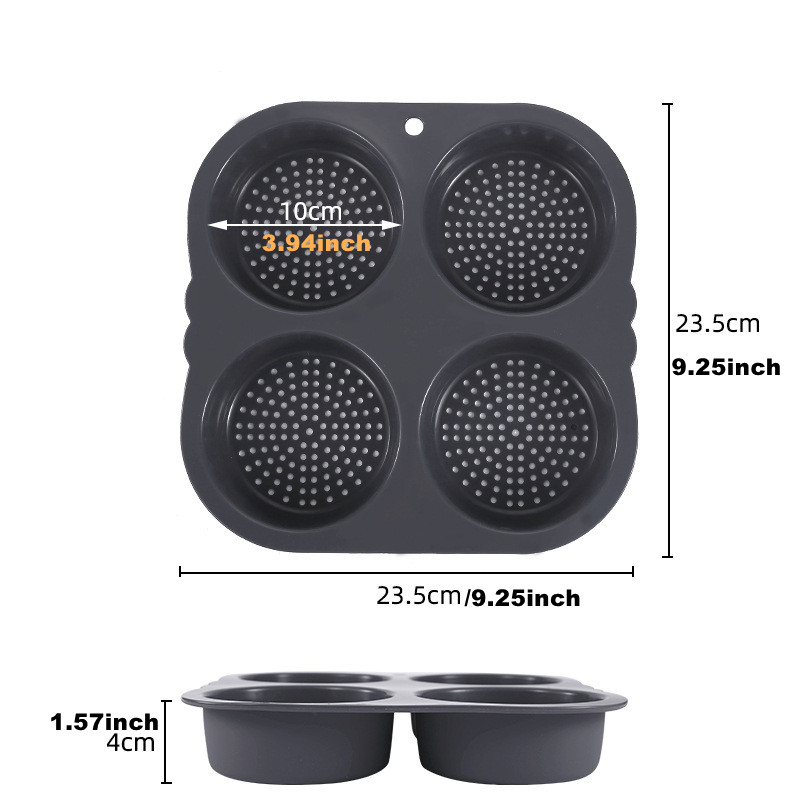 Hamburger Bun Mold Non-Stick F - огляд і ціна Kitchen And Baking Equipment