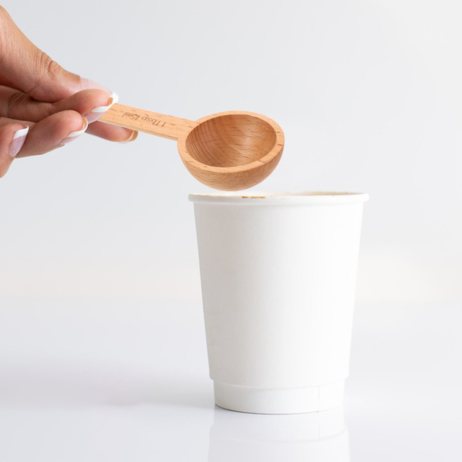 4Pcs Coffee Scoops Wooden Meas - огляд і ціна Kitchen Baking Soda