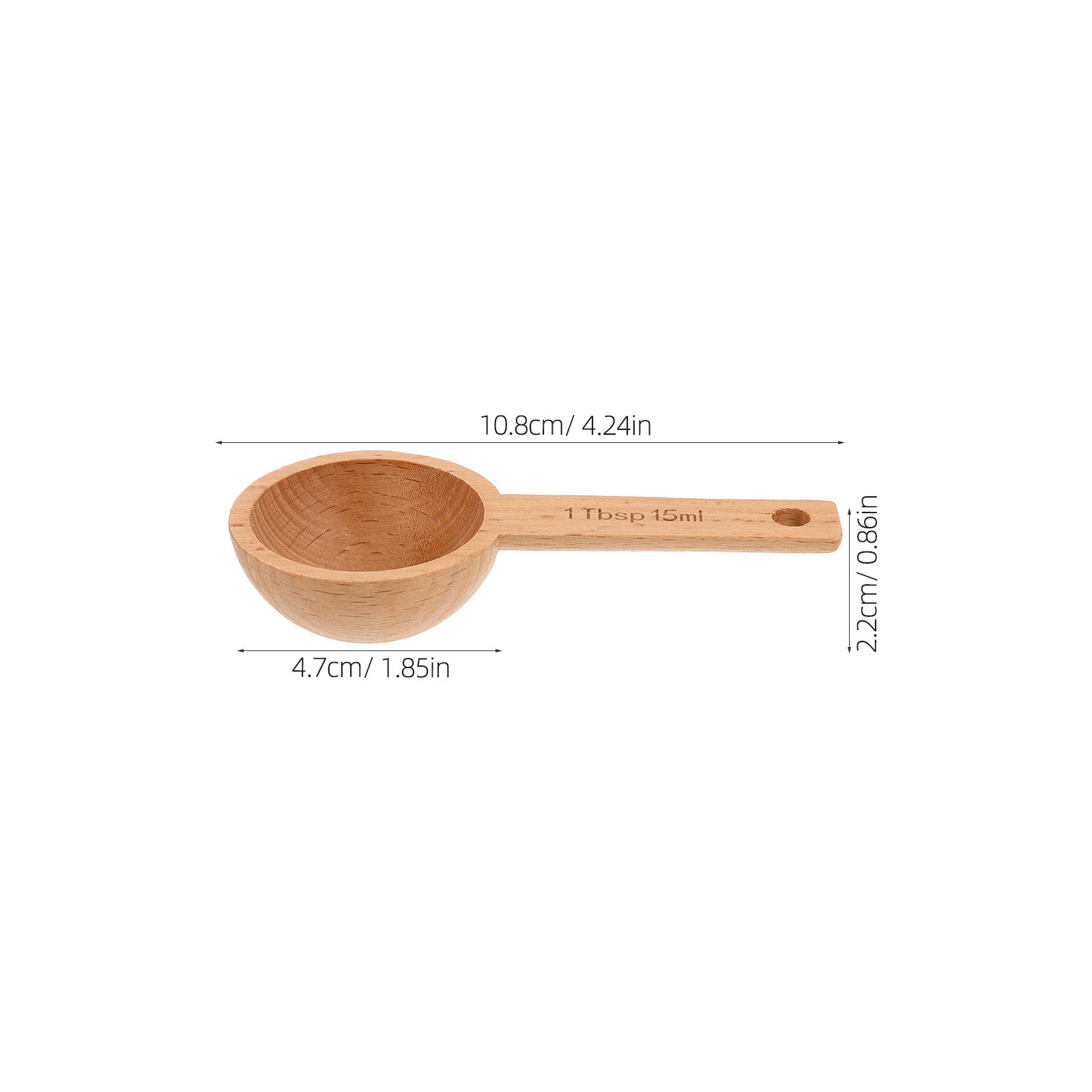 4Pcs Coffee Scoops Wooden Meas - огляд і ціна Kitchen Baking Soda