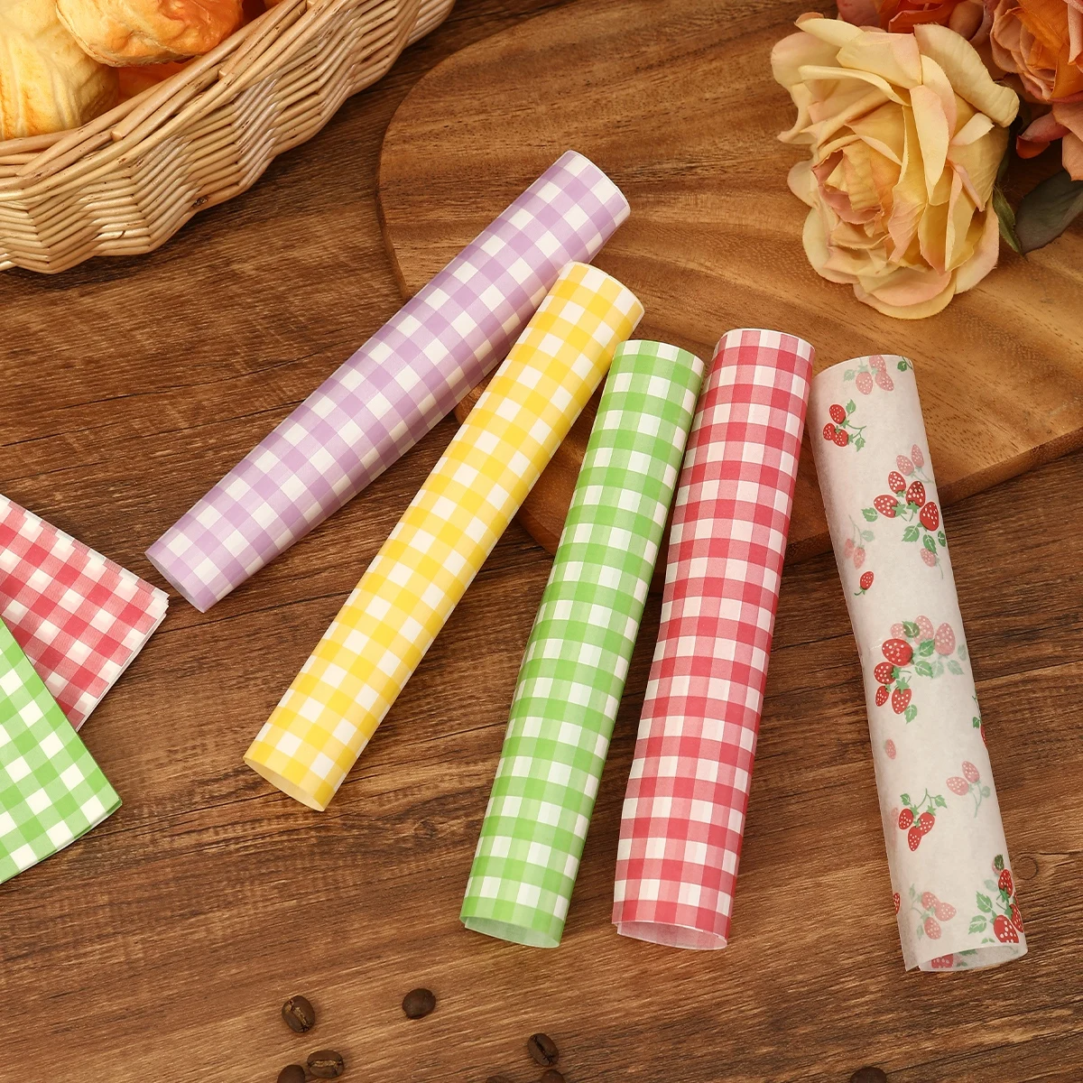 50Pcs Oilproof Wrapping Paper  - огляд і ціна Kitchen Baking Paper