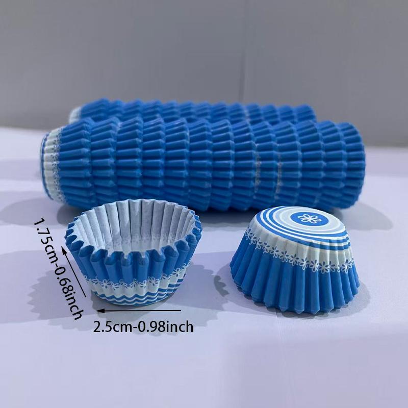 200Pcs/500Pcs/1000Pcs Blue Flo - огляд і ціна Kitchen Baking Paper