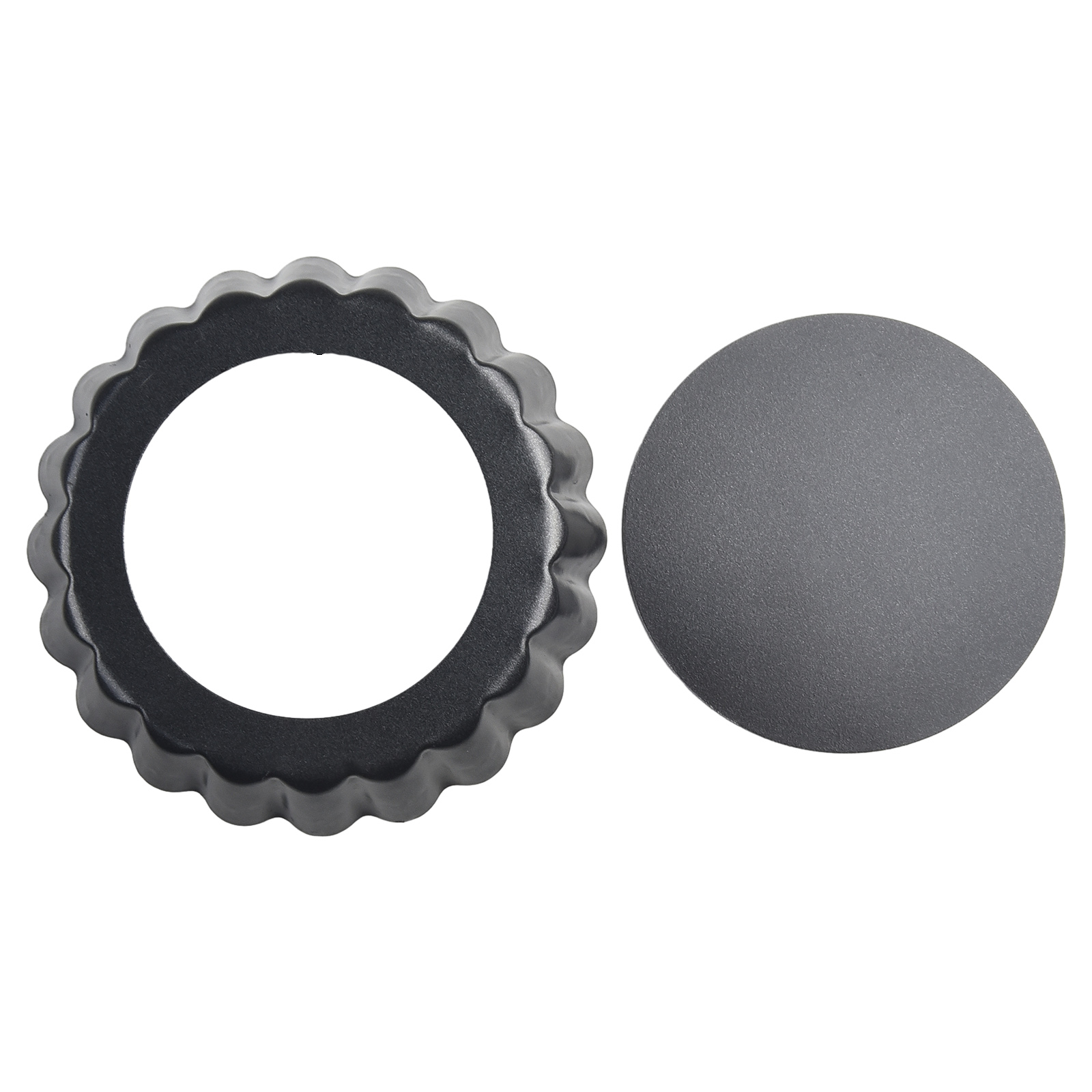 6pcs 4 Inch Non-Stick Quiche P - огляд і ціна Tart Pan Loose