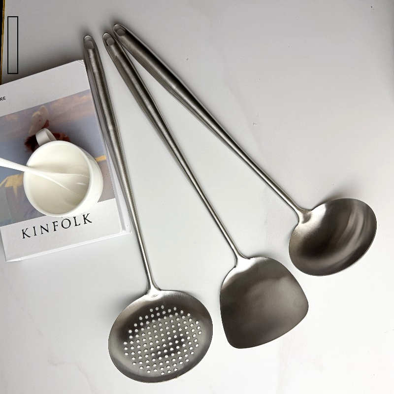 All Metal Stainless Steel Cook - огляд і ціна Offset Spatula Set