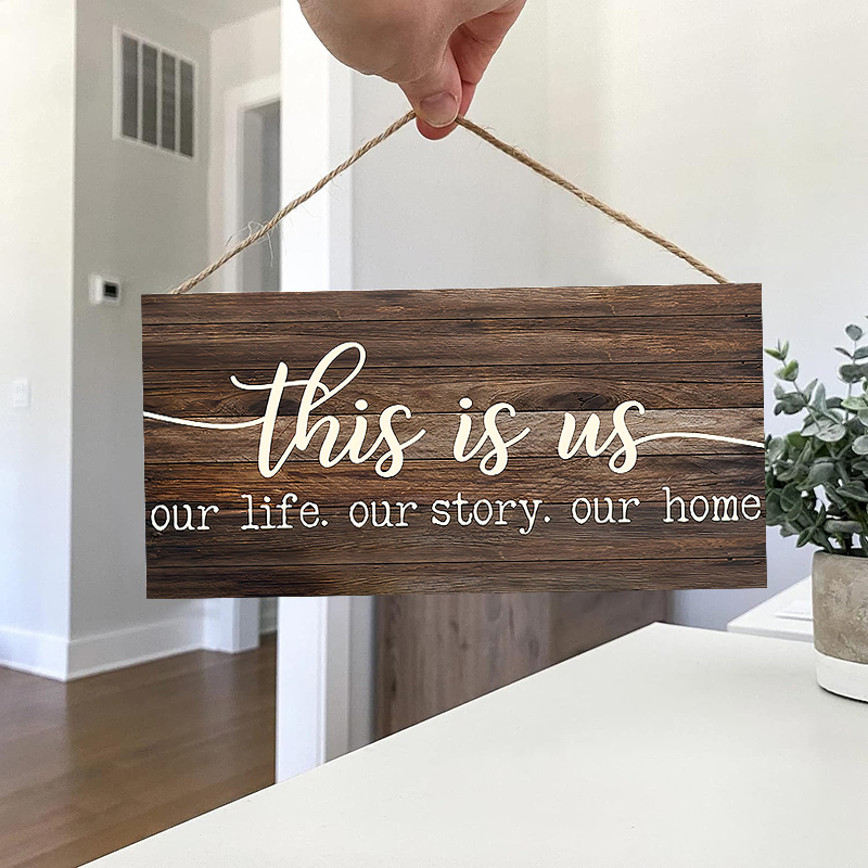 Rustic This is us Wall Hanging - огляд і ціна Kitchen Q