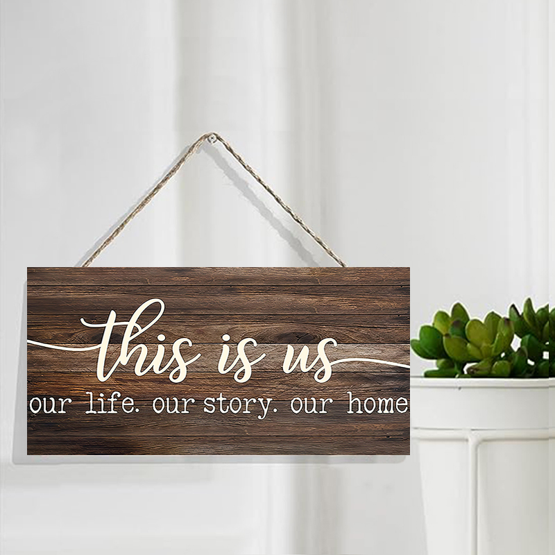 Rustic This is us Wall Hanging - огляд і ціна Kitchen Q