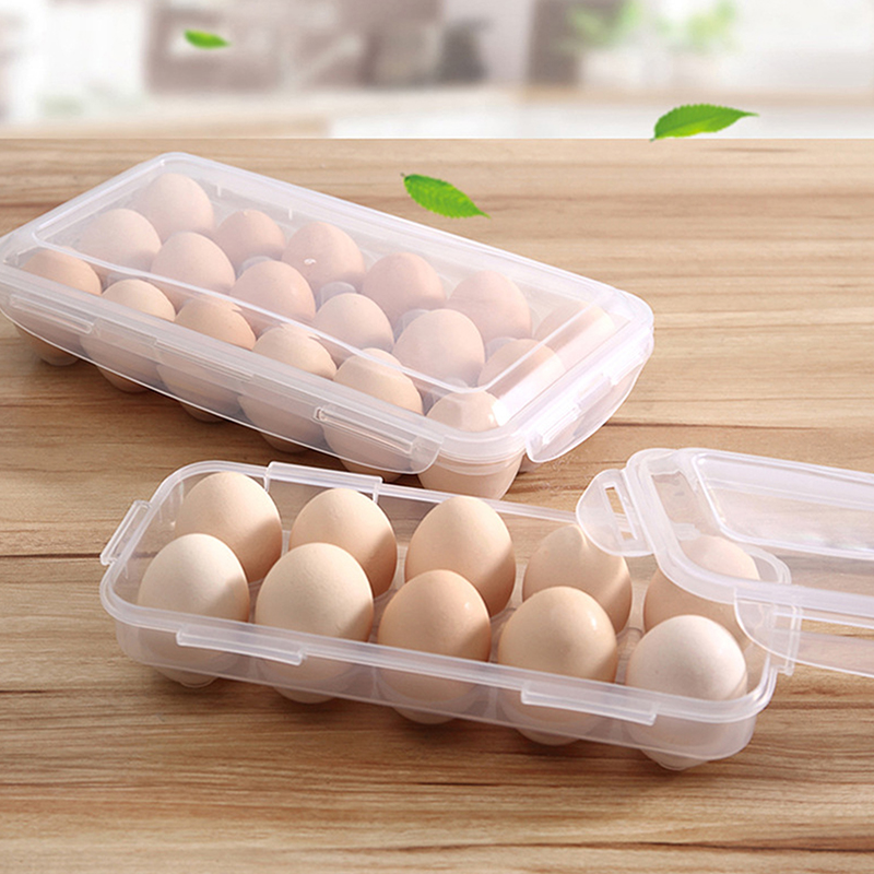 1/2pc 10Grids Egg Storage Box  - огляд і ціна Kitchen Q