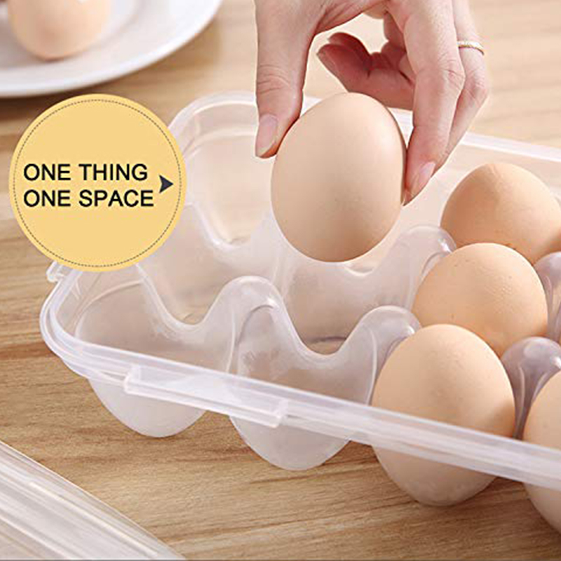 1/2pc 10Grids Egg Storage Box  - огляд і ціна Kitchen Q