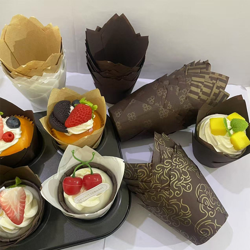 50Pcs/100Pcs/200Pcs Tulip Cake - огляд і ціна Kitchen Baking Paper