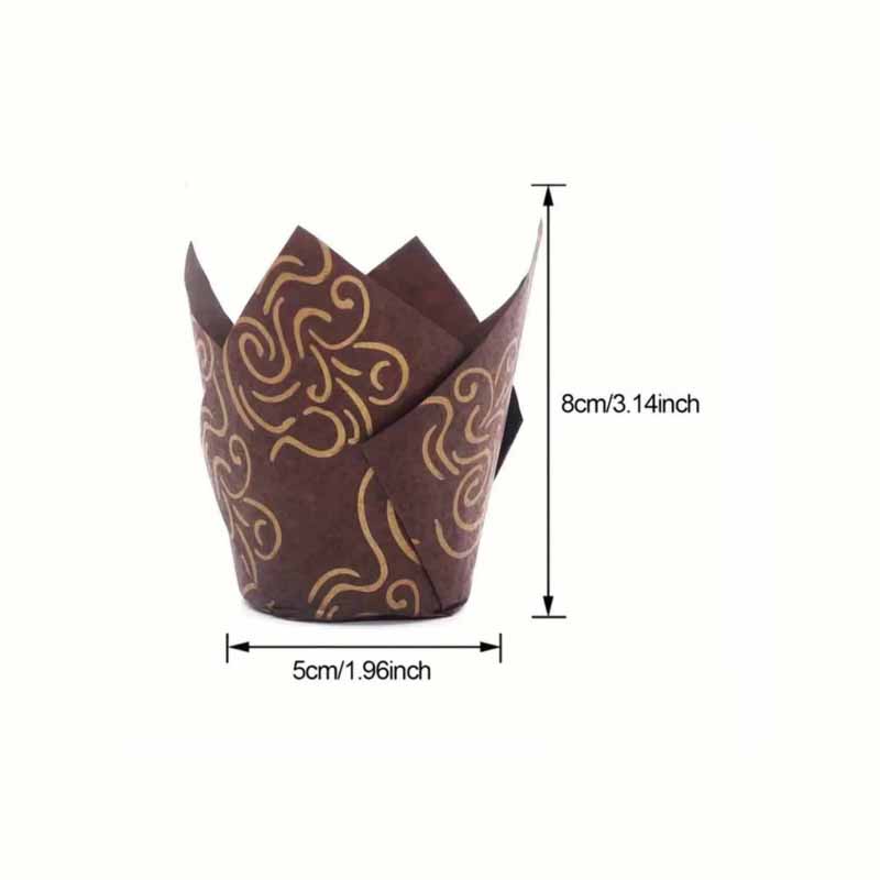 50Pcs/100Pcs/200Pcs Tulip Cake - огляд і ціна Kitchen Baking Paper