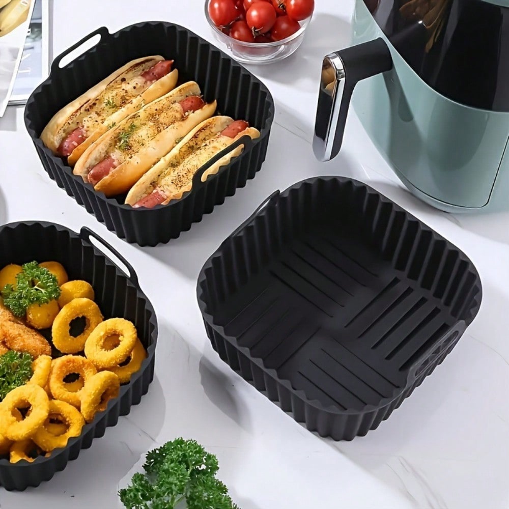 1pc Reusable Silicone Air Frye - огляд і ціна Kitchen Baking Paper