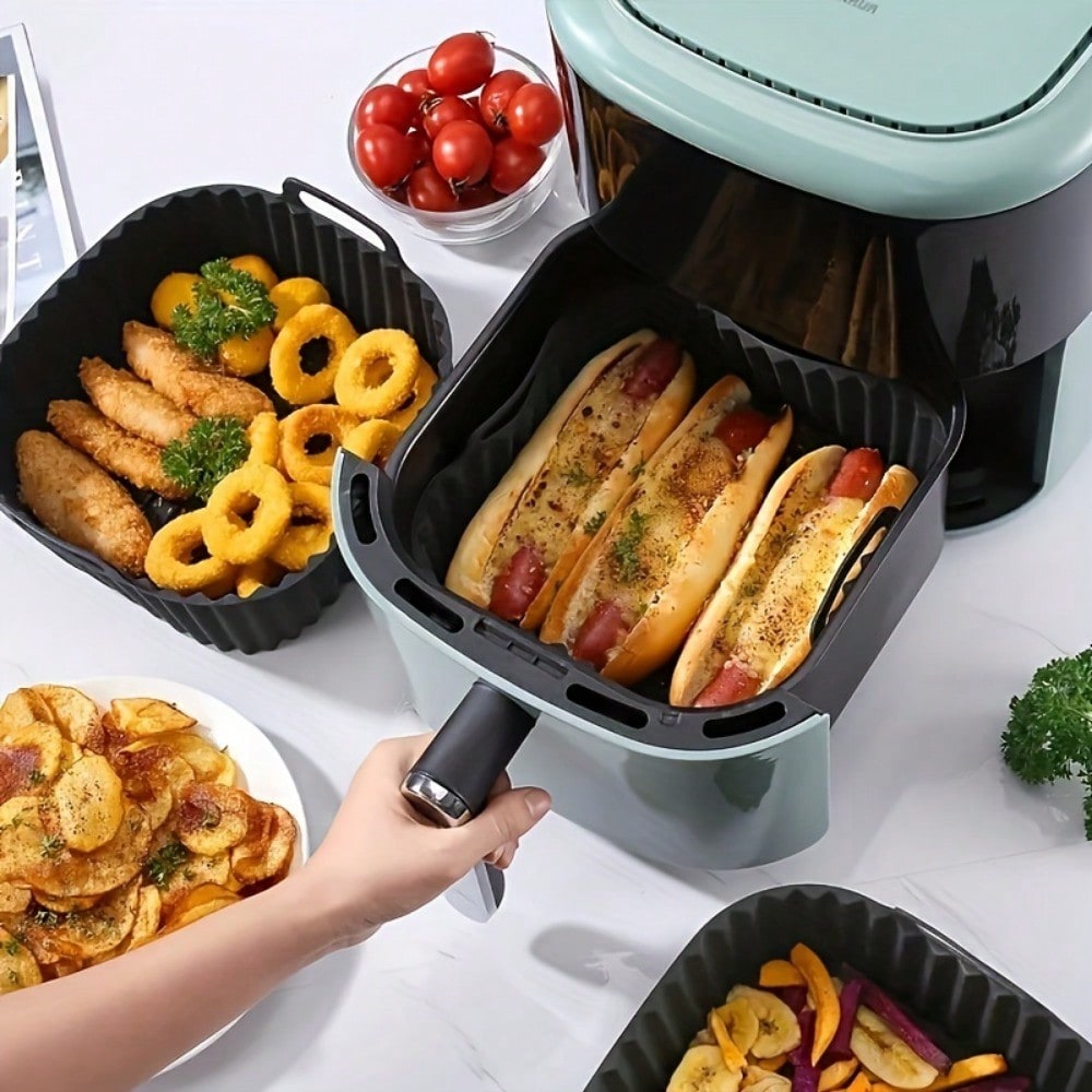 1pc Reusable Silicone Air Frye - огляд і ціна Kitchen Baking Paper