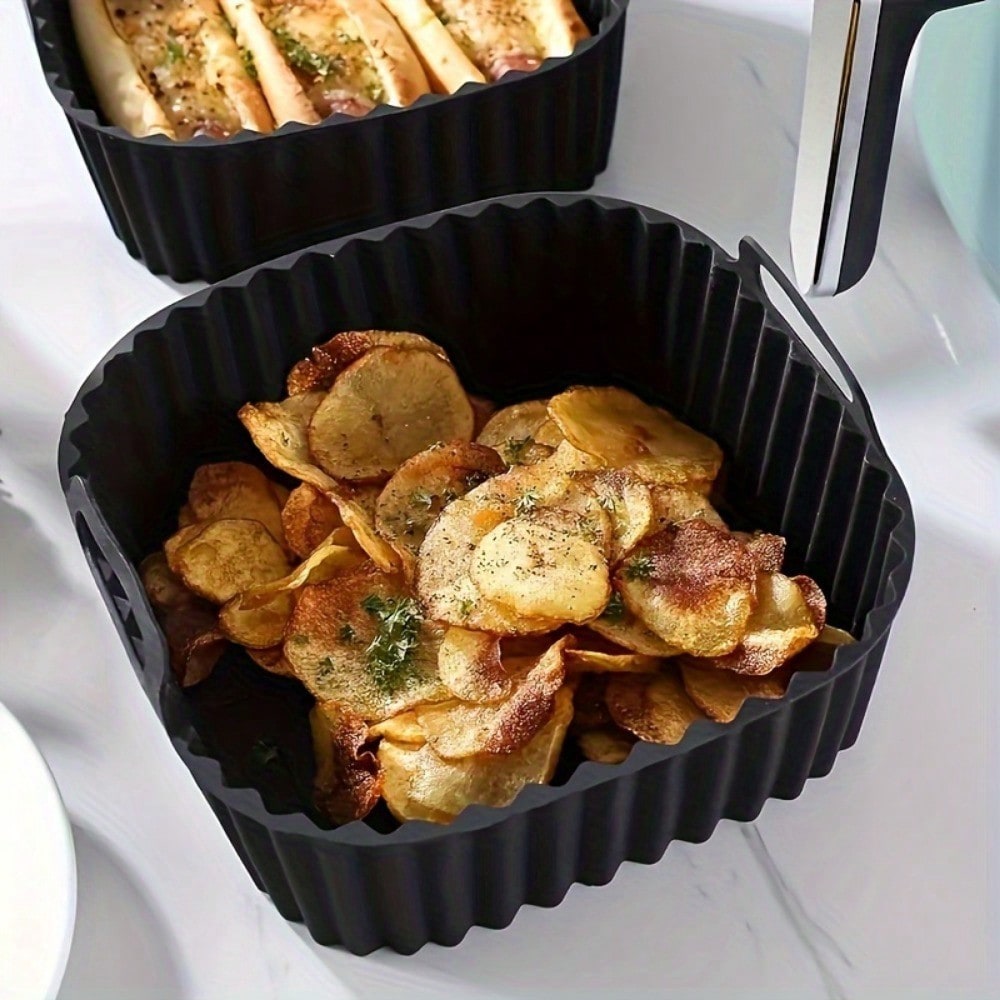 1pc Reusable Silicone Air Frye - огляд і ціна Kitchen Baking Paper