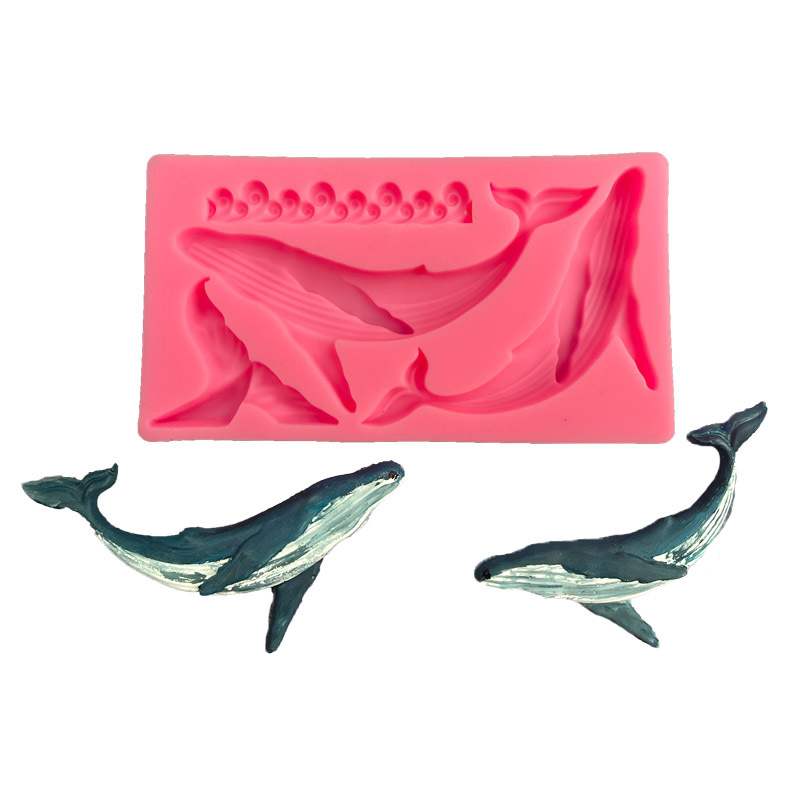 DIY Whale Silicone Mold Ocean  - огляд і ціна Kitchen Baking Supplies